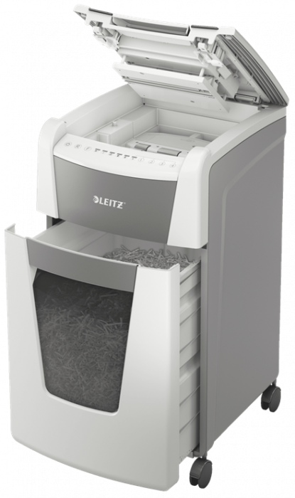 Distrugator pentru documente Leitz IQ Slim Home Office, P4, cross-cut(confetti) [5]
