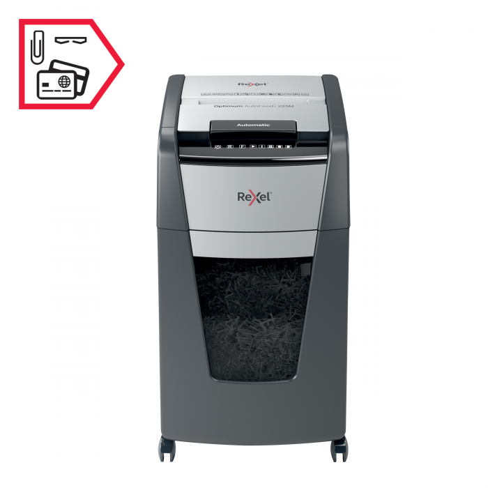 Distrugator documente REXEL PROMAX RSX1538, 15 coli, P4, cross-cut (confeti) [8]