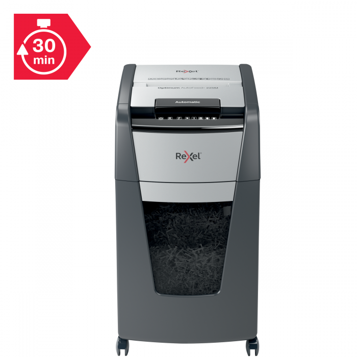 Distrugator documente REXEL PROMAX RSX1538, 15 coli, P4, cross-cut (confeti) [9]