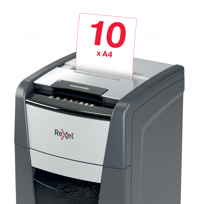 Distrugator documente REXEL PROMAX RSX1538, 15 coli, P4, cross-cut (confeti) [3]