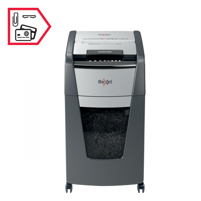 Distrugator documente REXEL PROMAX RSX1538, 15 coli, P4, cross-cut (confeti) [6]