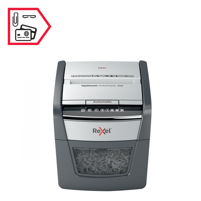 Distrugator documente REXEL PROMAX RSX1538, 15 coli, P4, cross-cut (confeti) [6]
