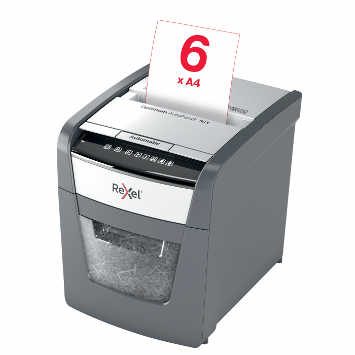 Distrugator documente REXEL PROMAX RSX1538, 15 coli, P4, cross-cut (confeti) [3]