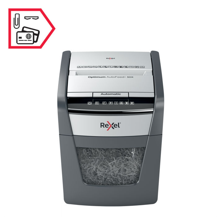 Distrugator documente REXEL PROMAX RSX1538, 15 coli, P4, cross-cut (confeti) [6]