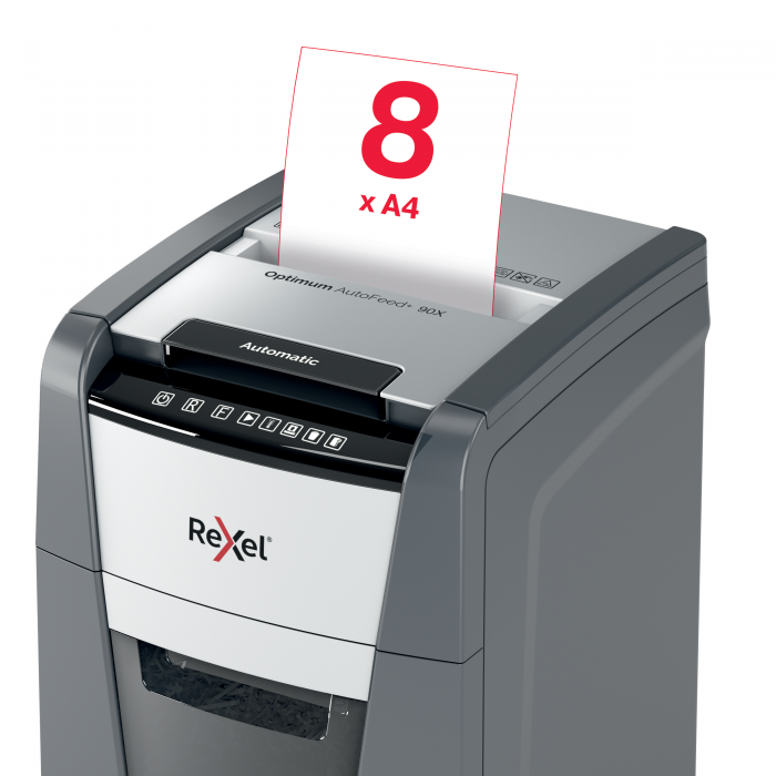 Distrugator documente REXEL PROMAX RSX1538, 15 coli, P4, cross-cut (confeti) [4]