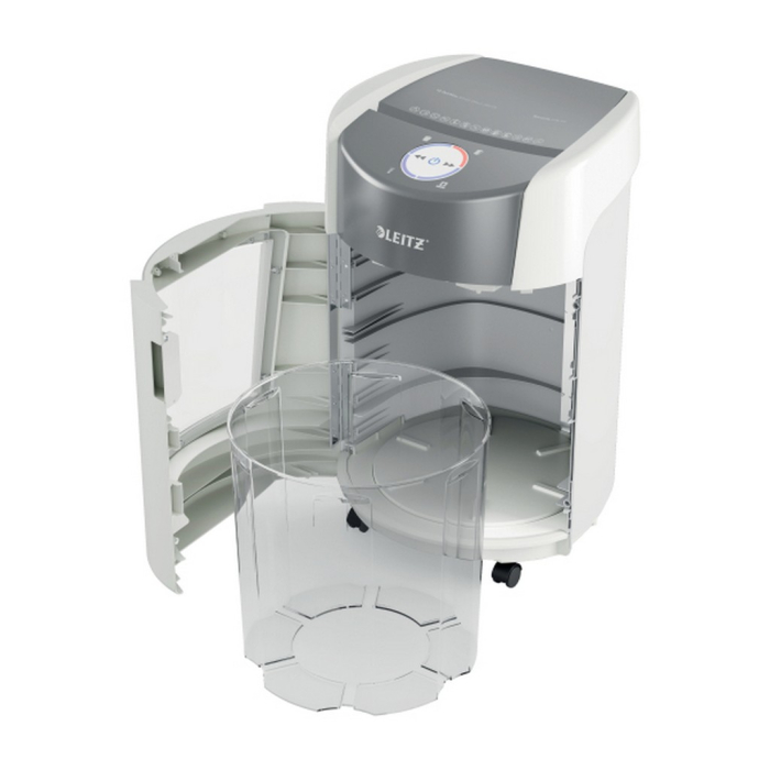 Distrugator documente Leitz IQ OptiMax Small Office 350 P5, micro-cut [8]