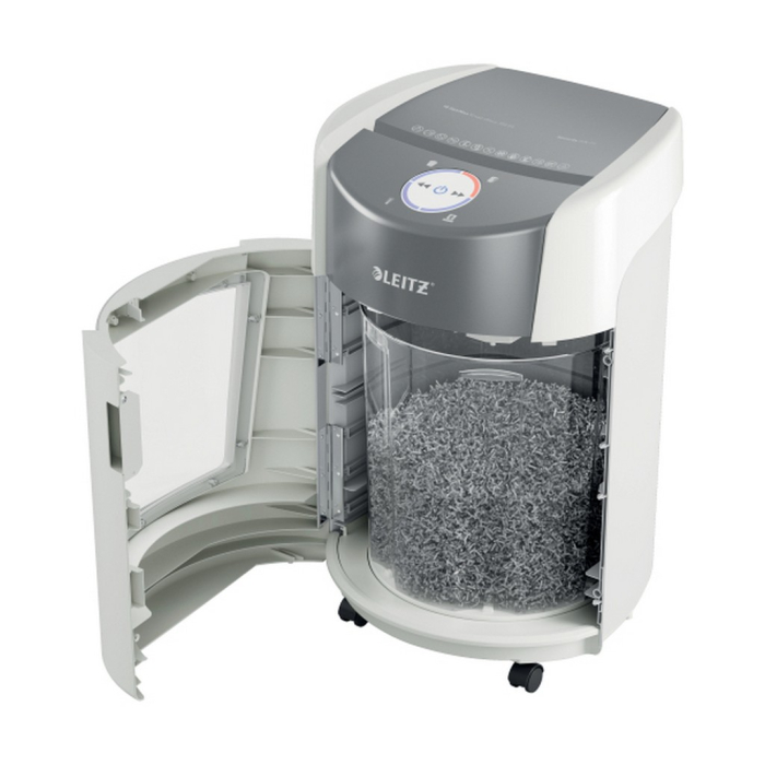 Distrugator documente Leitz IQ OptiMax Small Office 350 P5, micro-cut [7]