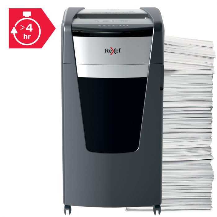 Distrugător documente manual REXEL Momentum Extra XP520, P5 Micro Cut [6]