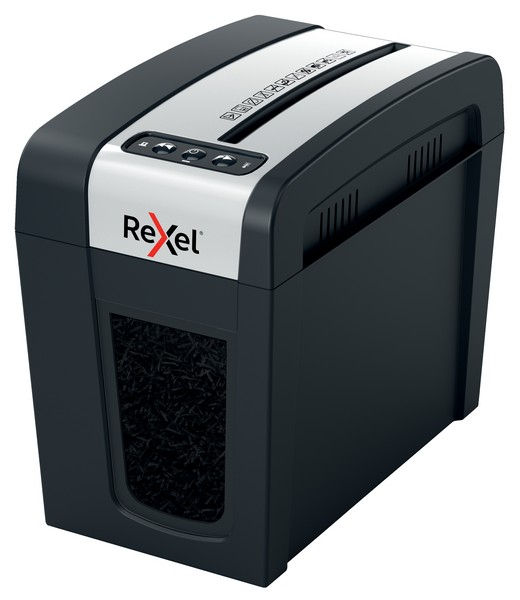 Distrugator documente manual REXEL SECURE MC3 Slim, P5, micro-cut (particule), 3 coli, 10l [3]