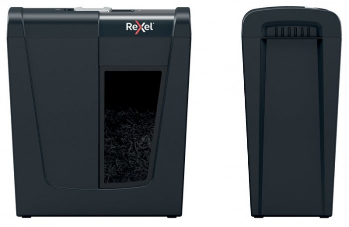 Distrugator documente manual REXEL SECURE S5, P2, strip-cut (fasii), 5 coli, 10l [5]