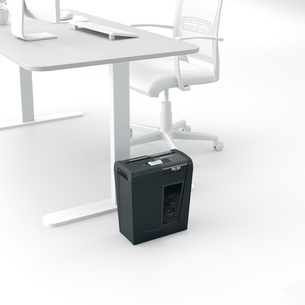 Distrugator documente manual REXEL SECURE S5, P2, strip-cut (fasii), 5 coli, 10l [6]