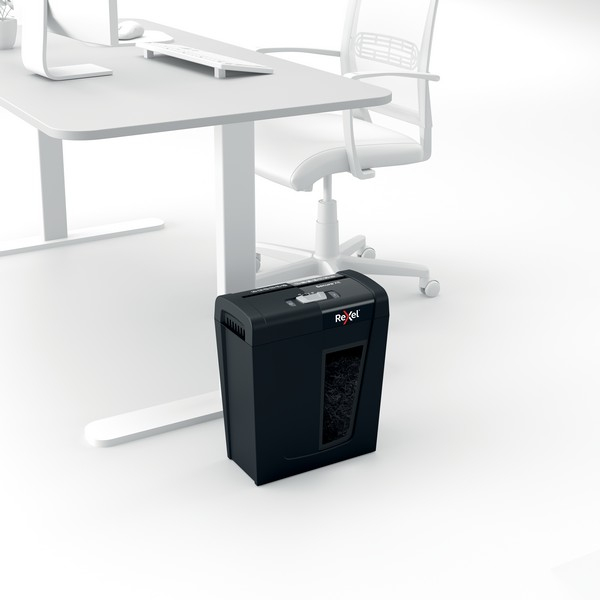 Distrugator documente manual REXEL SECURE S8, P4, cross-cut (confeti), 8 coli, 14l [6]