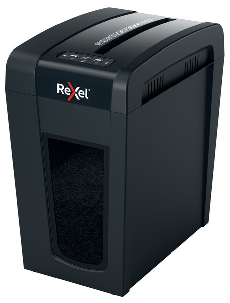Distrugator documente manual REXEL SECURE X10 Slim, P4, cross-cut (confeti), 10 coli, 18l [3]