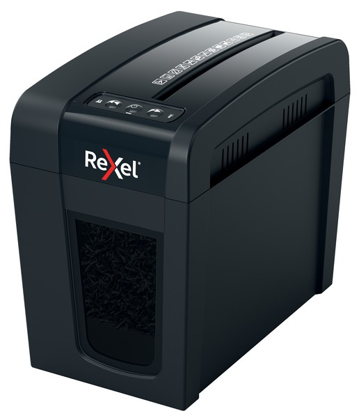 Distrugator documente manual REXEL SECURE X6 Slim, P4, cross-cut (confeti), 6 coli, 10l [3]