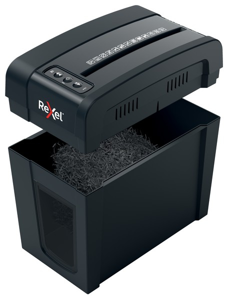 Distrugator documente manual REXEL SECURE X6 Slim, P4, cross-cut (confeti), 6 coli, 10l [2]