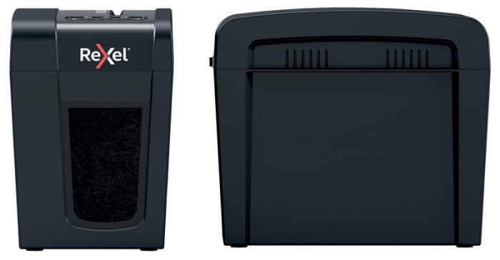 Distrugator documente manual REXEL SECURE X6 Slim, P4, cross-cut (confeti), 6 coli, 10l [5]