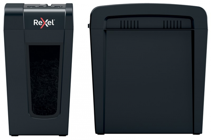 Distrugator documente manual REXEL SECURE X8 Slim, P4, cross-cut (confeti), 8 coli, 14l [5]