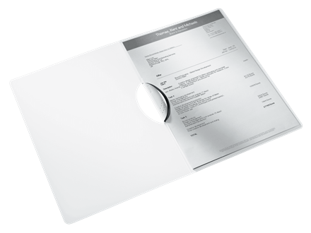 Dosar cu clip Leitz WOW ColorClip, PP, A4, 30coli, negru [2]