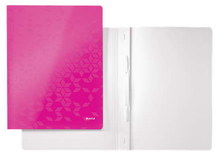 Dosar cu sina Leitz Wow alb [2]