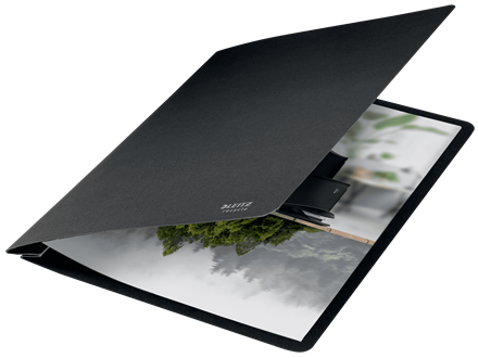 Dosar cu sina Leitz Wow alb [4]