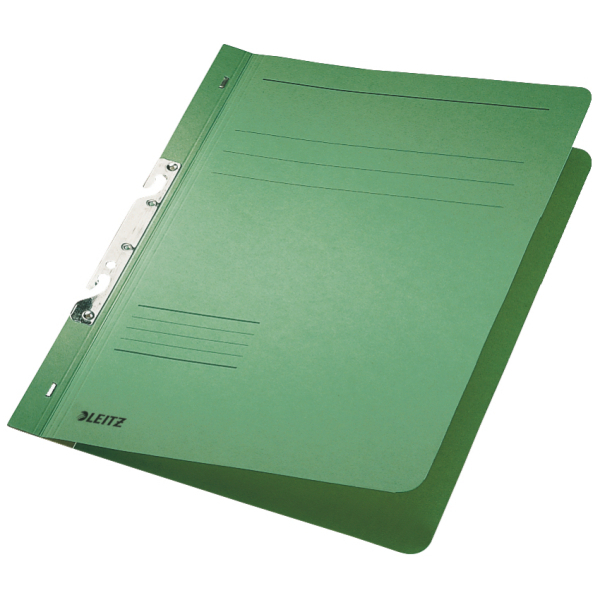 Dosar incopciat 1/1 Leitz carton rosu [2]