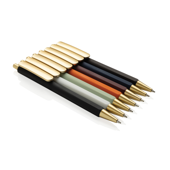 Pix EDGE RCS luxury cu design pe trei laturi, ABS reciclat, mina X20 si cerneala albastra Dokumental [7]