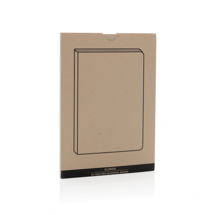 Agenda A5 Elowen fara lemn – coperta trestie de zahar si pagini eco mixte [12]