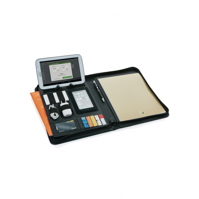 Mapa tehnica A4 cu fermoar Essential – suport gadgeturi, carduri si notes inclus [2]