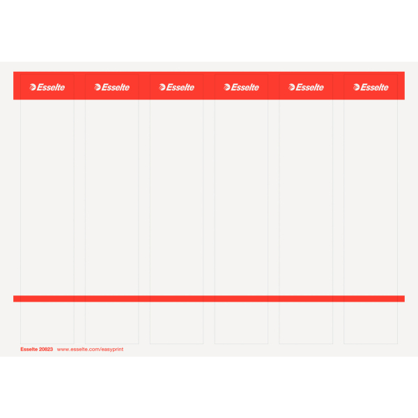 Etichete biblioraft 50mm Esselte autoadezive 60buc [4]
