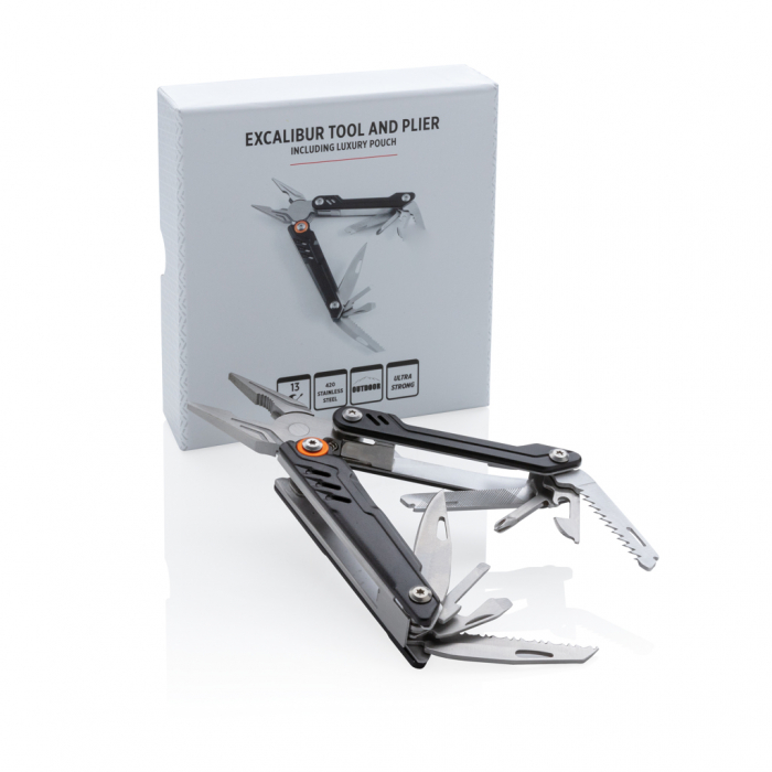 Multitool Excalibur cu cleste si 13 functii din aluminiu si inox [12]