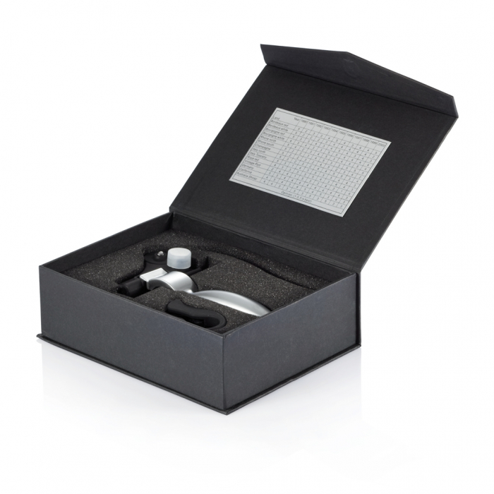 Deschizator de vin Executive Pull It – mecanism parghie, aluminiu si otel calit [8]