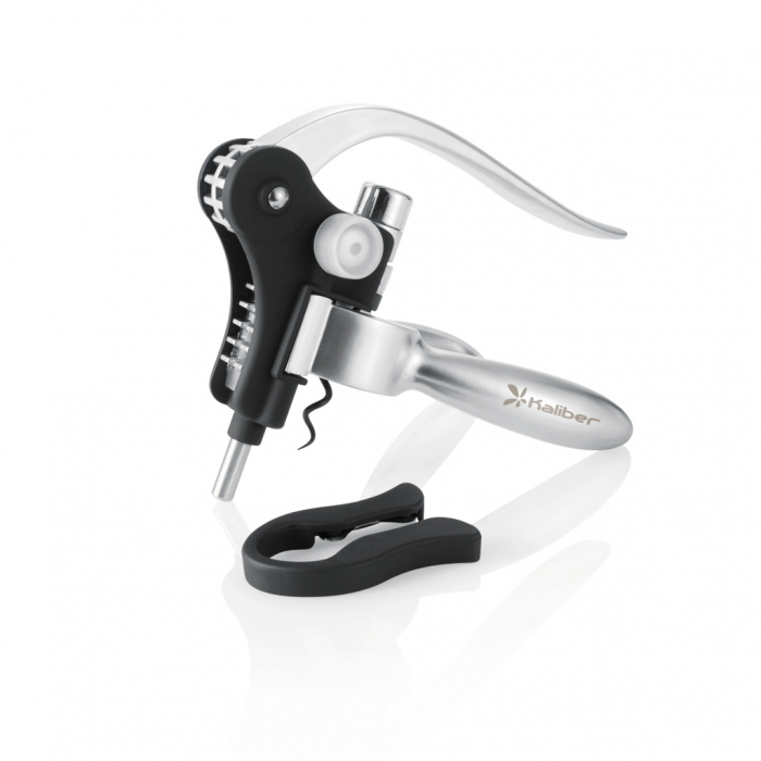 Deschizator de vin Executive Pull It – mecanism parghie, aluminiu si otel calit [6]