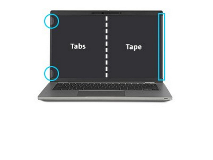 Filtru de confidentialitate Kensington HC, transparenta superioara, pentru laptop, 15.6'', 16:9, prindere duala [6]