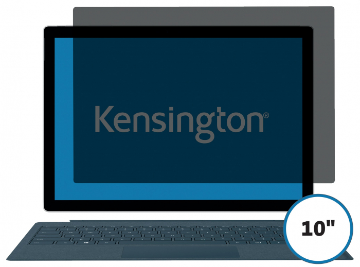 Filtru de confidentialitate Kensington, pentru Surface Go, 10.0", 2 zone, detasabil [6]