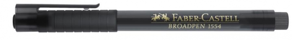 Fineliner Faber-Castell Broadpen 1554 0.8mm, rosu [2]