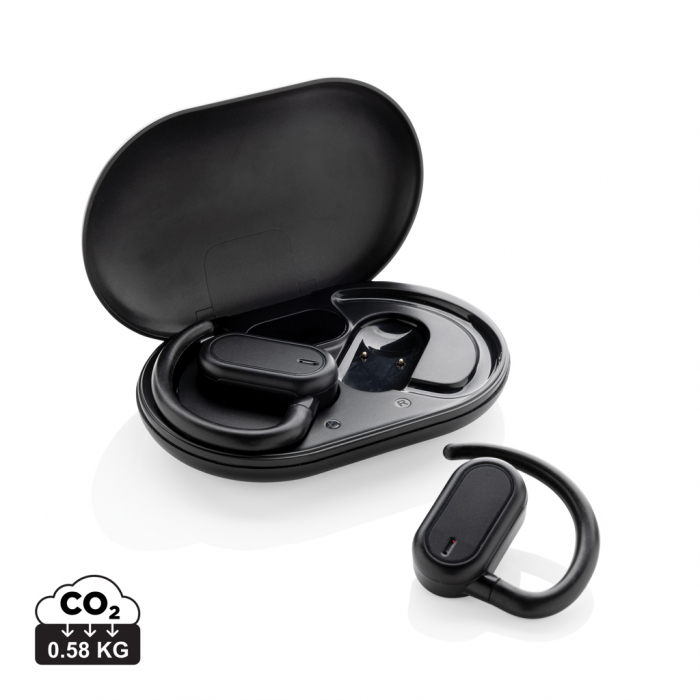 Casti wireless Fitsound RCS din plastic reciclat, design open-ear, BT 5.3 [1]