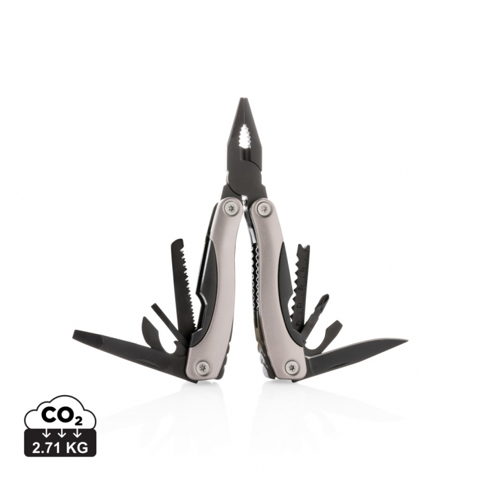 Multitool Fix Grip din inox negru cu maner aluminiu anodizat – 14 functii [1]