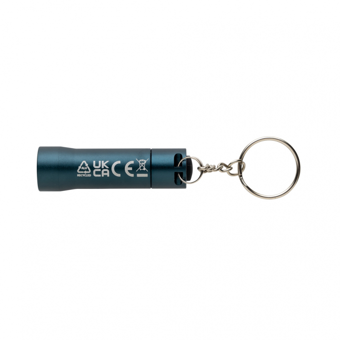 Lanterna breloc Flash din aluminiu reciclat RCS – 15 lumeni, compacta, baterii incluse [4]