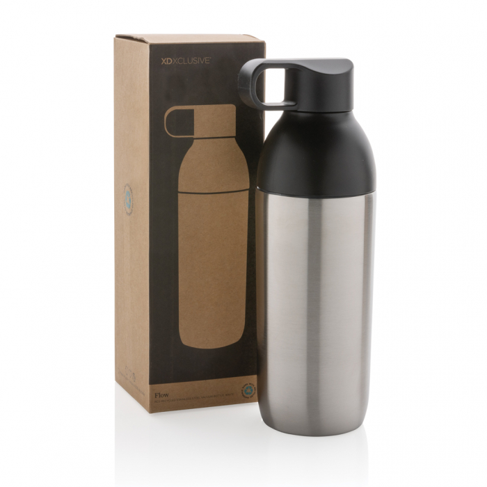 Sticla termos Flow inox reciclat RCS 540 ml cu maner [12]