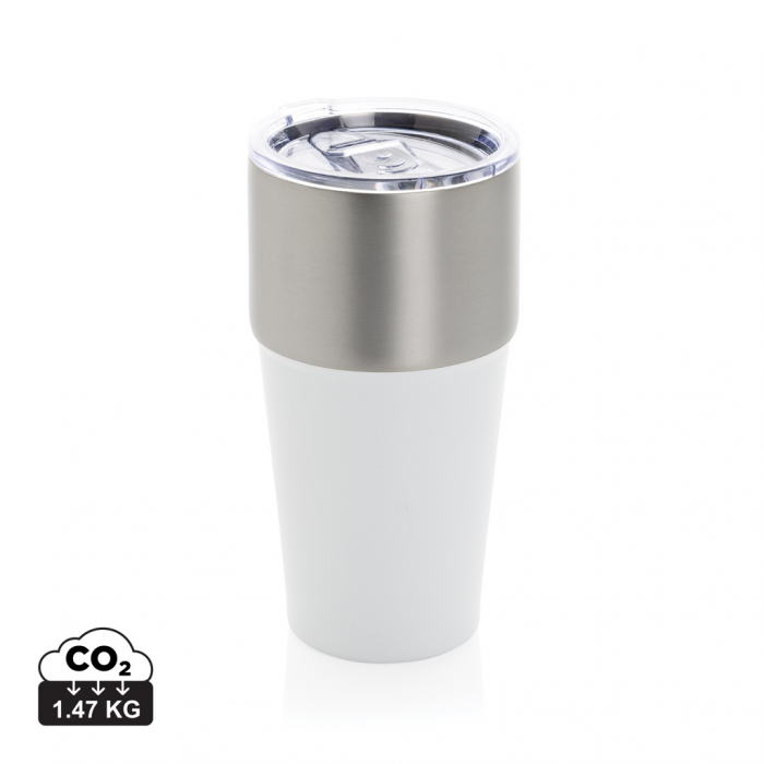 Pahar Fluid otel reciclat 500 ml vacuum cu design doua culori [1]