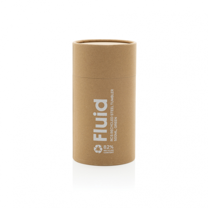 Pahar Fluid otel reciclat 500 ml vacuum cu design doua culori [8]