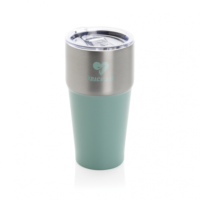 Pahar Fluid otel reciclat 500 ml vacuum cu design doua culori [5]