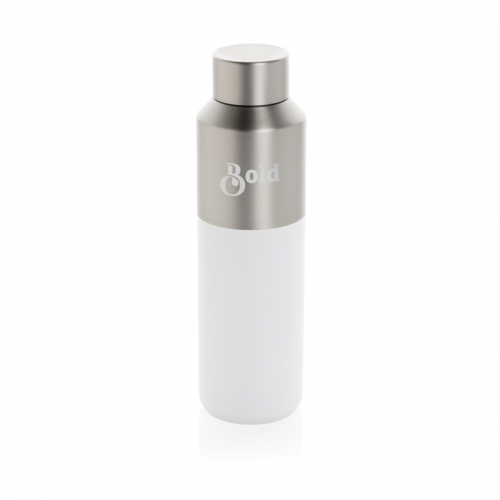 Sticla Fluid otel reciclat 600 ml vacuum cu design doua culori [5]