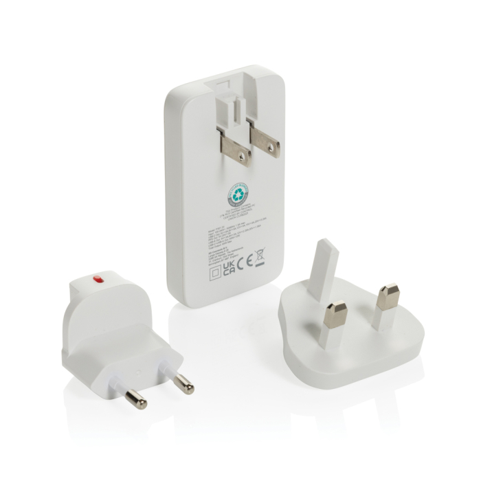 Incarcator Fluxo RCS GaN 65W ultra-subtire, USB-C, USB-A, prize US, EU si UK [2]