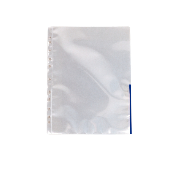 Folie protectie Esselte margine galbena 100buc [1]