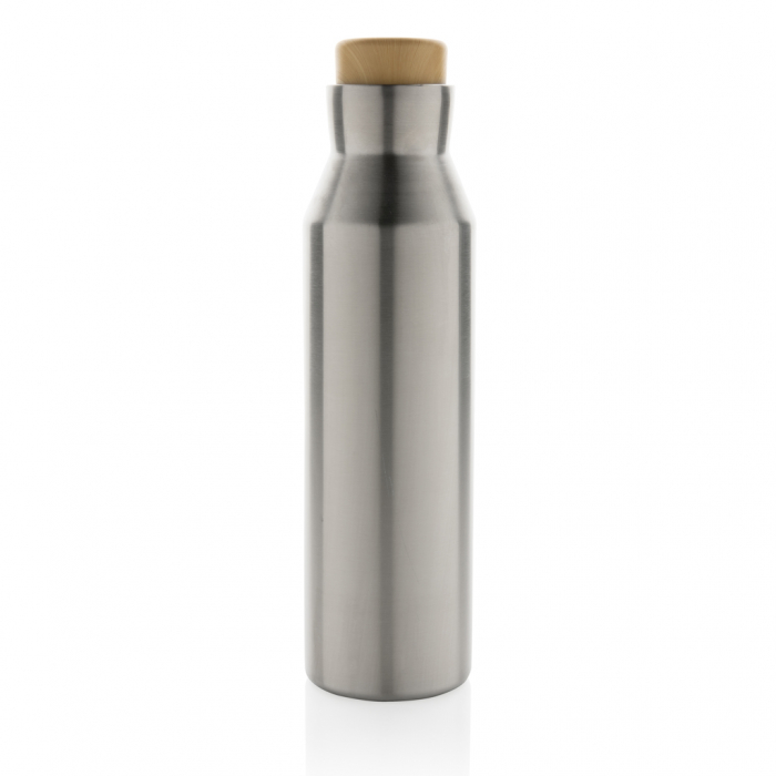 Sticla termos Gaia inox reciclat RCS 600 ml cu capac lemn [2]