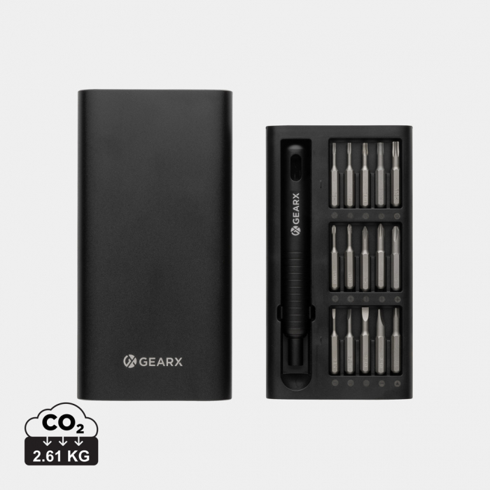 Set surubelnite de precizie Gear X 31 in 1 din aluminiu – kit premium [1]