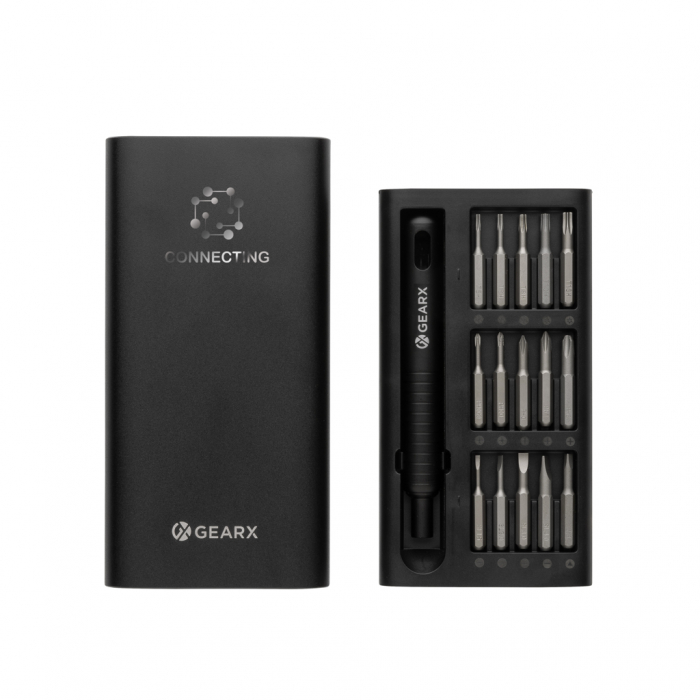 Set surubelnite de precizie Gear X 31 in 1 din aluminiu – kit premium [8]