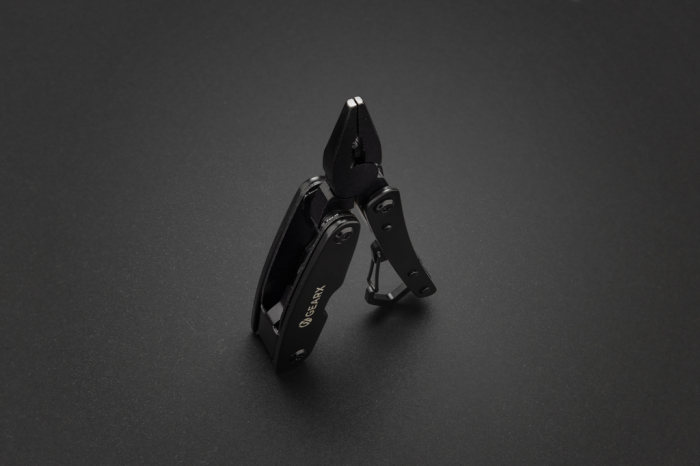 Multitool Gear X de buzunar din otel inoxidabil – 10 functii, carabiniera, design compact [7]