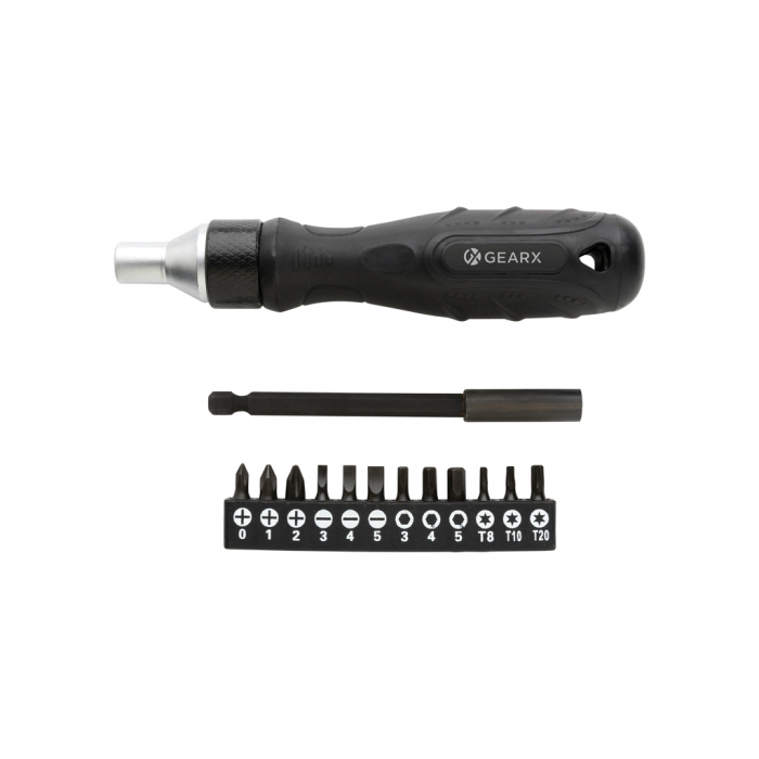 Surubelnita cu clichet Gear X cu biti S2 – set multifunctional premium [2]